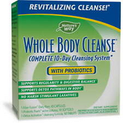 Nature's Way Whole Body Cleanse, Complete 10-Day System Cleansing System