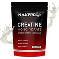 NAKPRO Micronised Creatine Monohydrate Protein Powder Unflavoured - 250gm