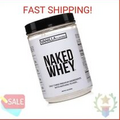 Naked Vanilla Whey Protein 1LB – Only 3 Ingredients, All Natural Grass Fed Whey