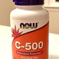 Now Foods C-500 Antioxidant Protection w/ Rose Hips - 250 Tablets - Ex: 11/24