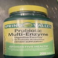 Spring Valley Probiotic Multi-Enzyme Digestive Formula Tablets 200 Count Tiktok