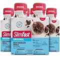 SlimFast Meal Replacement Shake, Original Rich Chocolate Royale, 10g of Ready...
