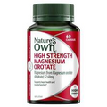 Nature's Own Magnesium Orotate for Muscle Health High Strength 60 Capsules