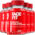 (5 Pack) Fade Fit Keto Gummies, Fade Fit ACV Keto Weight Loss (300 Gummies)
