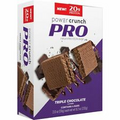 Power Crunch PRO High Hydrolyzed Whey Protein Bar Triple Chocolate 8.2 oz 4 Ct