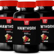 appetite suppressor pills HAWTHORN BERRY EXTRACT 665mg - 3 Bottles 180 Capsules