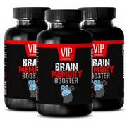 energy boost - BRAIN MEMORY BOOSTER - brain and memory - 3 Bottles (180 Capsules