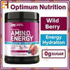 Optimum Nutrition Essential Amino Energy + Electrolytes, Wild Berry, 1.51 lbs