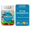 OLLY Kids Chillax Gummies, Chewable Supplement, Magnesium, L-Theanine, 50 Ct