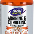 Now Foods Arginine & Citrulline Veg Capsules, 120 Count