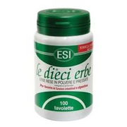 ESI The Ten Herbs Digestive 100 Tabs