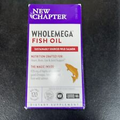 New Chapter Wholemega 120 Softgels Whole Fish Oil Exp 6/24