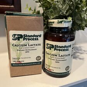 Standard Process - Calcium Lactate - Bone& immune health ￼180 Tablets { NEW}