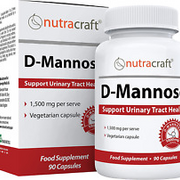 Nutracraft 1500Mg Pure D-Mannose Supplement for Urinary & Bladder Health | No Pr
