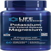 Life Extension Potassium with Extend-Release Magnesium – 60 Count (Pack of 1)