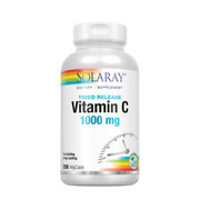 Solaray Vitamin C with Rose Hips & Acerola  |  1000mg  |  24-Hour Immune Support