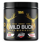 WILD BUCK Ultra Focus Advanced Pre Workout with L-Arginine,L-Citrulline,Creatine