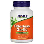 Odorless Garlic NOW FOODS Softgels Concentrated Extract, From Whole Clove Garlic
