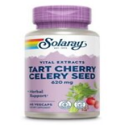 Solaray Tart Cherry Fruit Extract & Celery Seed 60 VegCap