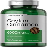 Ceylon Cinnamon Capsules 6000 Mg | 150 Count | Non-Gmo & Gluten Free Supplement