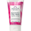 Heritage Store Rosewater Clay Mask 2 oz Liquid