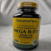 Nature's Plus Sustained Release Mega B-150 Balanced B-Complex 90 Tabs