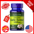 Odorless Garlic Extract 1000 Mg Cholesterol & Antioxidant Supplement 100 Pills