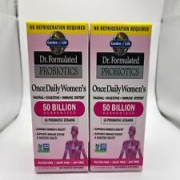 X2 Garden of Life Dr. Formulated Women's Probiotics 60 Capsules Total BB 4-'24