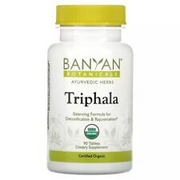 Banyan Botanicals Ayurvedic Herbs Triphala 90 tablets Exp 9/2025