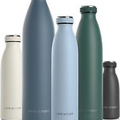 LARS NYSØM Stainless Steel Insulated Water Bottle 12oz 17oz 25oz, Baby Blue