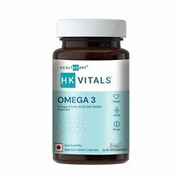 5X HealthKart HK Vitals 1000 mg Omega 3  with 180 mg EPA 90 Capsules Each