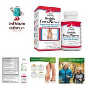 Healthy Feet & Nerves - 60 Vegan Capsules - Nerve Function Support Supplement...