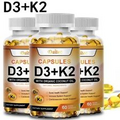 K2+D3 vitamin supplements support bone density, teeth and skin, heart health