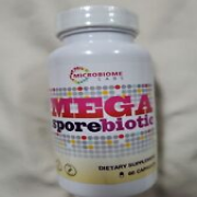 Mega Sporebiotic  MegaSporeBiotic 60 caps Probiotic Microbiome Labs Exp 11/24+
