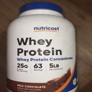Nutricost Whey Protein Concentrate, Milk Chocolate, 5lb(Expires 01/26)