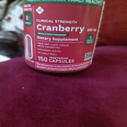 Member's Mark Clinical Strength Cranberry Dietary Supplement, 500mg (150 Count)