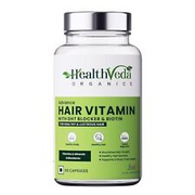 Hair Vitamin with DHT Blocker & Biotin | Clinically proven 60 Veg Capsules