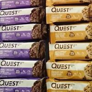 12 Quest Protein Bars Double Chocolate Chunk & Chip Cookie Dough 20g BB 2025+