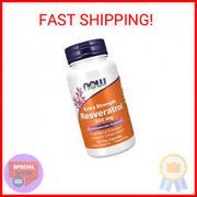 NOW Supplements, Extra Strength Resveratrol 350mg, Natural Trans Resveratrol fro
