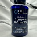 BioActive B-Complex Complete 60 caps Life Extension Inositol P-5-P methyl 1/25