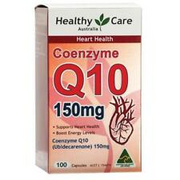 Healthy Care CoEnzyme Q10 150mg 100 Capsules - OzHealthExperts