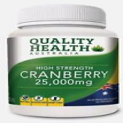 Quality Health - High Strength Cranberry 25,000mg 60 Capsules ozhealthexperts