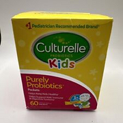 Culturelle Probiotic Kids Purely Probiotic Packets, 60 Packets NEW Read