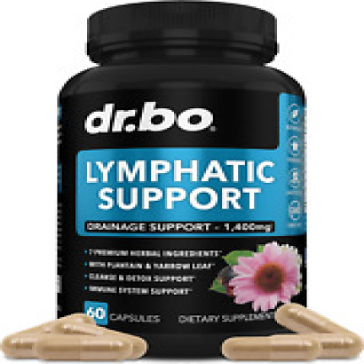 Lymphatic Drainage Supplements Pills - Lymphatic Support Total Herbal Cleanse Pr