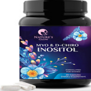Premium Inositol Supplement - Myo-Inositol ,D-Chiro Inositol Plus Folate ,Vit D