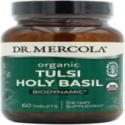 Dr. Mercola Organic Tulsi Holy Basil, 30 Servings (60 Tablets), Dietary...