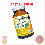 MegaFood Men's 40+ One Daily Multivitamin for Men with Vitamin B, Vitamin D3, Se
