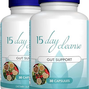15 Day Gut Cleanse - Gut and Colon Support,Helps with Bowel Cleansing and Colon Cleansing Health,Focus On Gut Health