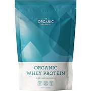 The Organic Protein Co. - Pure Unflavoured Organic Whey Protein Powder | Additive Free, Undenatured, Bioactive, UPF Free, Emulsifier Free, Primarily Grass Fed, Vegetarian, Gluten Free - 1.2kg