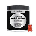 Creatine Monohydrate 5g Chewable, Sugar Free, 120 Strawberry Bear Gummies 30 Ser